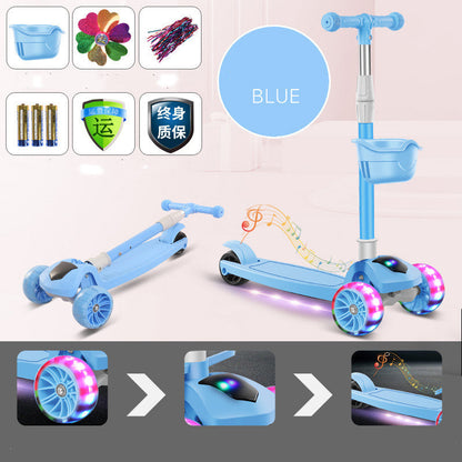 Children'S Scooter Mi Gao Three-In-One Kids Skateboard Scooter Scooter    Home Decor Supply | Online Retail | ShoreShopper.com