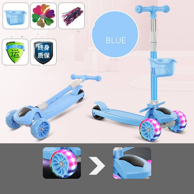 Children'S Scooter Mi Gao Three-In-One Kids Skateboard Scooter Scooter    Home Decor Supply | Online Retail | ShoreShopper.com