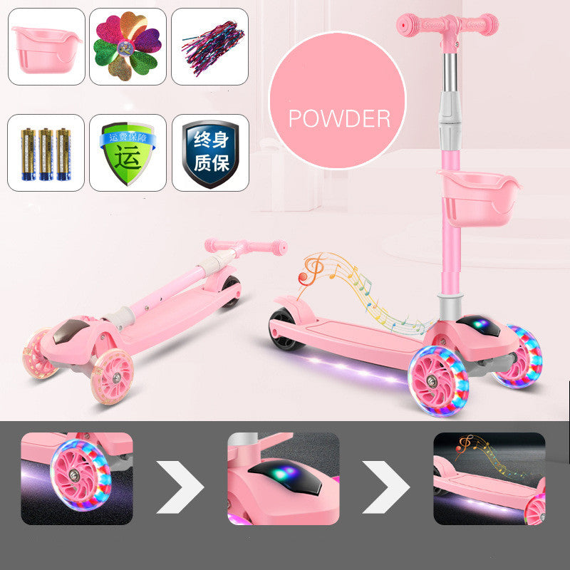 Children'S Scooter Mi Gao Three-In-One Kids Skateboard Scooter Scooter    Home Decor Supply | Online Retail | ShoreShopper.com