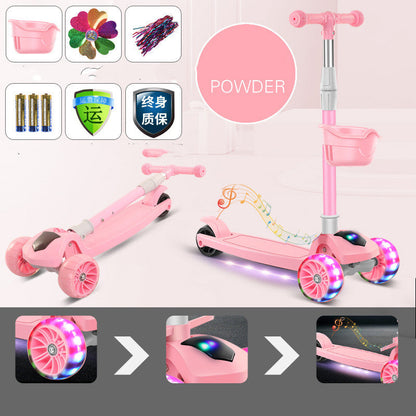 Children'S Scooter Mi Gao Three-In-One Kids Skateboard Scooter Scooter    Home Decor Supply | Online Retail | ShoreShopper.com
