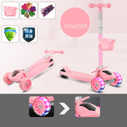 Children'S Scooter Mi Gao Three-In-One Kids Skateboard Scooter Scooter    Home Decor Supply | Online Retail | ShoreShopper.com