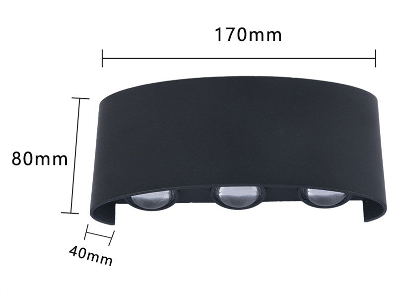 Outdoor Rainproof Led Wall Lamp Outdoor Spotlight Courtyard Bedside Living Room Wall Lamp    Home Decor Supply | Online Retail | ShoreShopper.com
