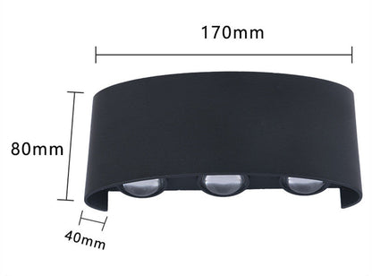 Outdoor Rainproof Led Wall Lamp Outdoor Spotlight Courtyard Bedside Living Room Wall Lamp    Home Decor Supply | Online Retail | ShoreShopper.com