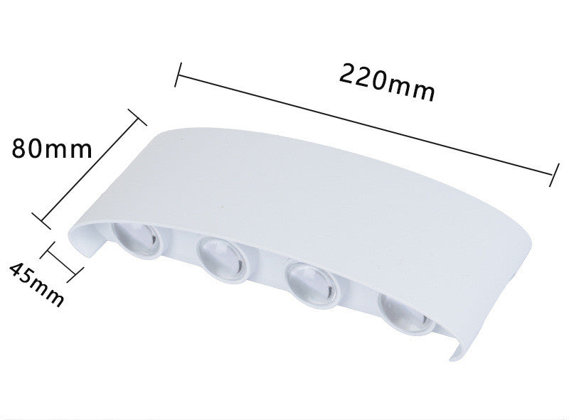 Outdoor Rainproof Led Wall Lamp Outdoor Spotlight Courtyard Bedside Living Room Wall Lamp    Home Decor Supply | Online Retail | ShoreShopper.com