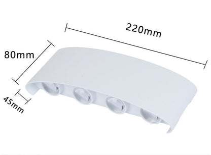 Outdoor Rainproof Led Wall Lamp Outdoor Spotlight Courtyard Bedside Living Room Wall Lamp    Home Decor Supply | Online Retail | ShoreShopper.com