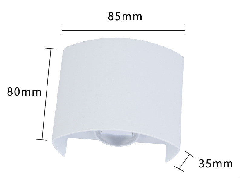 Outdoor Rainproof Led Wall Lamp Outdoor Spotlight Courtyard Bedside Living Room Wall Lamp    Home Decor Supply | Online Retail | ShoreShopper.com