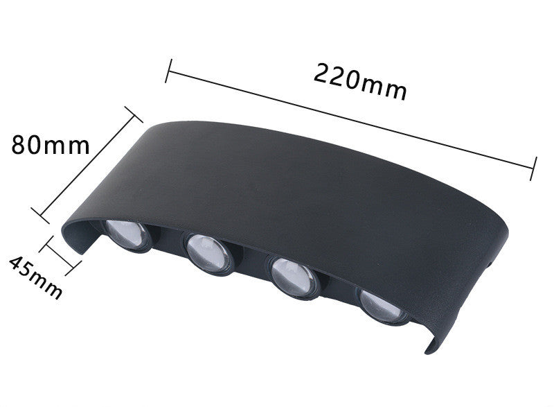 Outdoor Rainproof Led Wall Lamp Outdoor Spotlight Courtyard Bedside Living Room Wall Lamp    Home Decor Supply | Online Retail | ShoreShopper.com