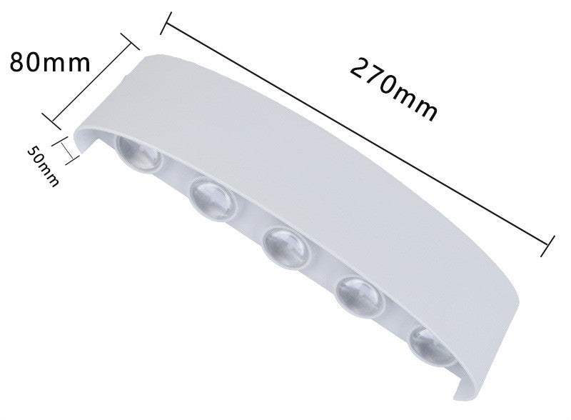 Outdoor Rainproof Led Wall Lamp Outdoor Spotlight Courtyard Bedside Living Room Wall Lamp    Home Decor Supply | Online Retail | ShoreShopper.com