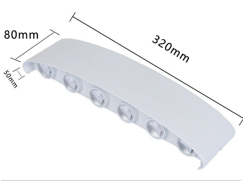 Outdoor Rainproof Led Wall Lamp Outdoor Spotlight Courtyard Bedside Living Room Wall Lamp    Home Decor Supply | Online Retail | ShoreShopper.com