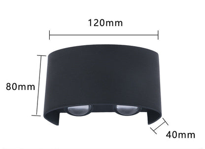 Outdoor Rainproof Led Wall Lamp Outdoor Spotlight Courtyard Bedside Living Room Wall Lamp    Home Decor Supply | Online Retail | ShoreShopper.com