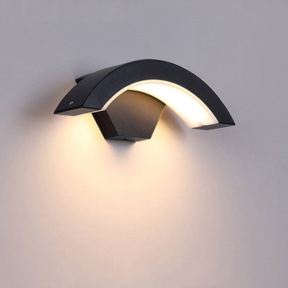Led Wall Light Curved Moon Induction Wall Light    Home Decor Supply | Online Retail | ShoreShopper.com