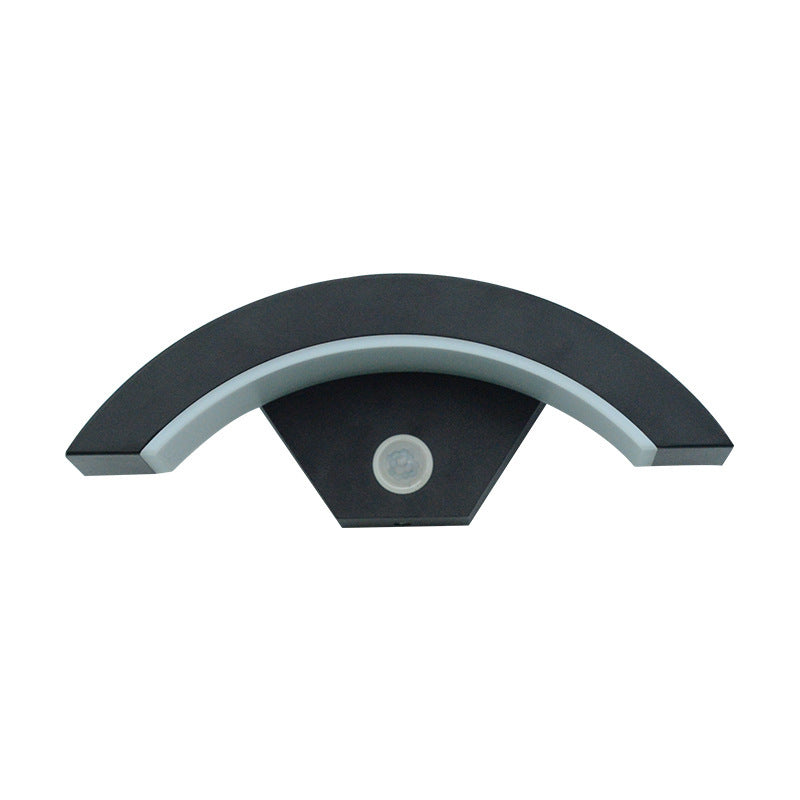 Led Wall Light Curved Moon Induction Wall Light    Home Decor Supply | Online Retail | ShoreShopper.com