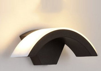 Led Wall Light Curved Moon Induction Wall Light    Home Decor Supply | Online Retail | ShoreShopper.com