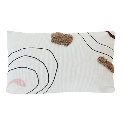 Abstract Line Tufted Throw Pillow Cushion Square Pillow Waist Pillow    Home Decor Supply | Online Retail | ShoreShopper.com