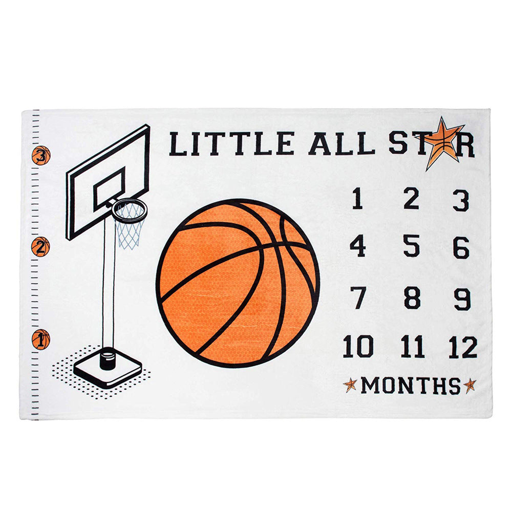 Baby Milestone Blanket Newborn Photography Blanket    Home Decor Supply | Online Retail | ShoreShopper.com