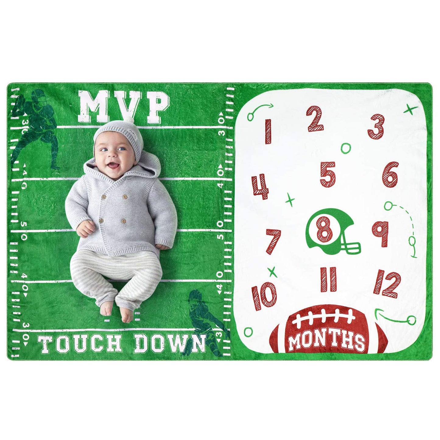 Baby Milestone Blanket Newborn Photography Blanket    Home Decor Supply | Online Retail | ShoreShopper.com