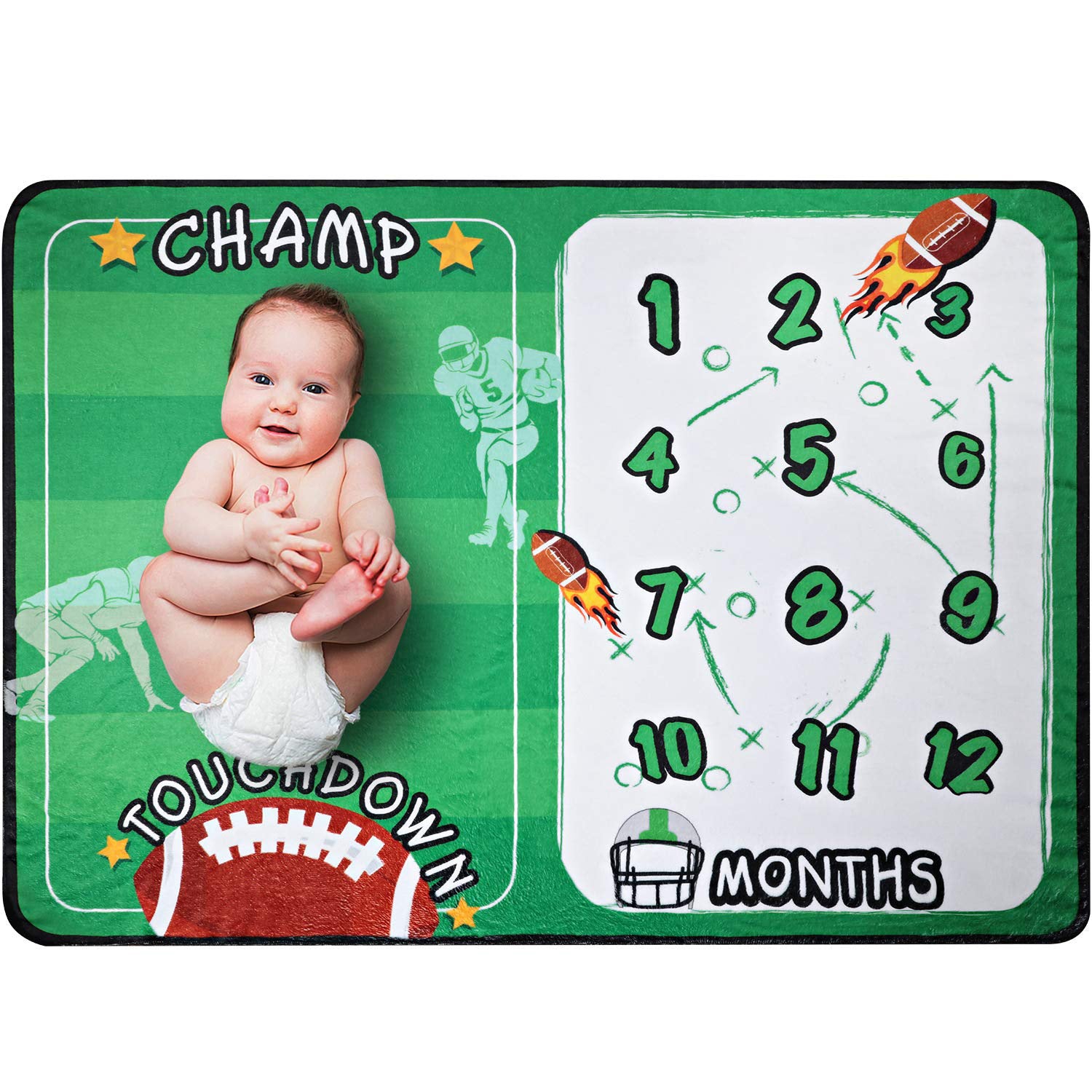 Baby Milestone Blanket Newborn Photography Blanket    Home Decor Supply | Online Retail | ShoreShopper.com