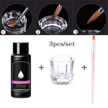 Nail Art Set Tool Extension Gel Nail Art UV Lamp Crystal Extension Gel Set Beginner Complete    Home Decor Supply | Online Retail | ShoreShopper.com