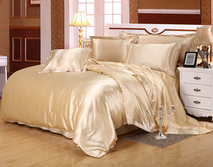 White Black Bedding Sets King Double Size PLA Cool Fiber Summer Used Single Bed Sheet Luxury Bedding Kit Duvet Cover Set    Home Decor Supply | Online Retail | ShoreShopper.com