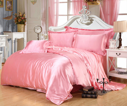 White Black Bedding Sets King Double Size PLA Cool Fiber Summer Used Single Bed Sheet Luxury Bedding Kit Duvet Cover Set    Home Decor Supply | Online Retail | ShoreShopper.com