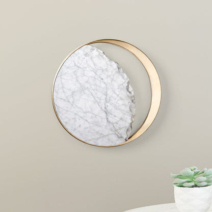 Marble Bedside LED Wall Lamp Creative Art Design Eclipse Wall Sconce Lighting    Home Decor Supply | Online Retail | ShoreShopper.com