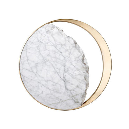 Marble Bedside LED Wall Lamp Creative Art Design Eclipse Wall Sconce Lighting    Home Decor Supply | Online Retail | ShoreShopper.com