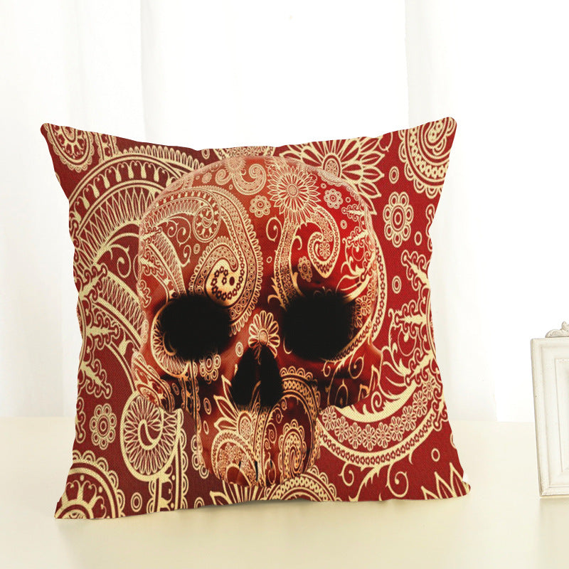 Skull Head Series Pillow Pillow Length    Home Decor Supply | Online Retail | ShoreShopper.com