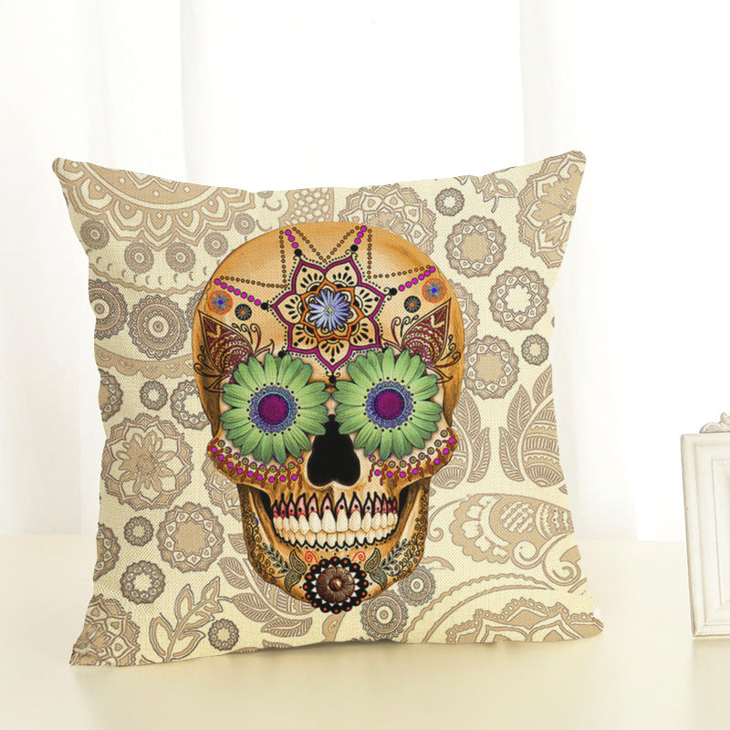 Skull Head Series Pillow Pillow Length    Home Decor Supply | Online Retail | ShoreShopper.com