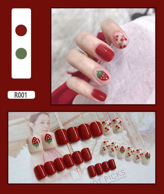 24 Pieces Of Wearable Nail Patches, Wearable Nail Pieces, Frosted Nail Art    Home Decor Supply | Online Retail | ShoreShopper.com