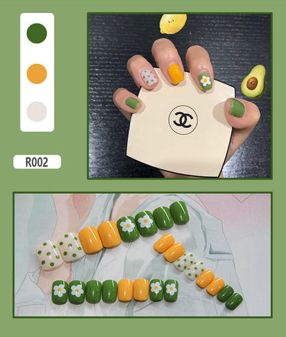 24 Pieces Of Wearable Nail Patches, Wearable Nail Pieces, Frosted Nail Art    Home Decor Supply | Online Retail | ShoreShopper.com