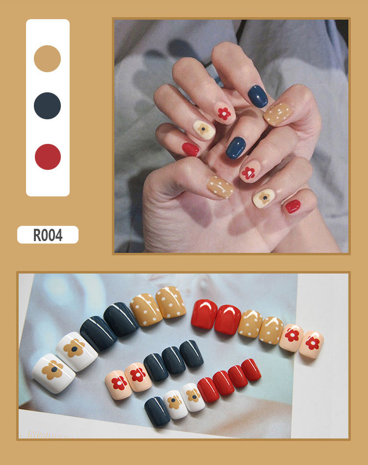 24 Pieces Of Wearable Nail Patches, Wearable Nail Pieces, Frosted Nail Art    Home Decor Supply | Online Retail | ShoreShopper.com