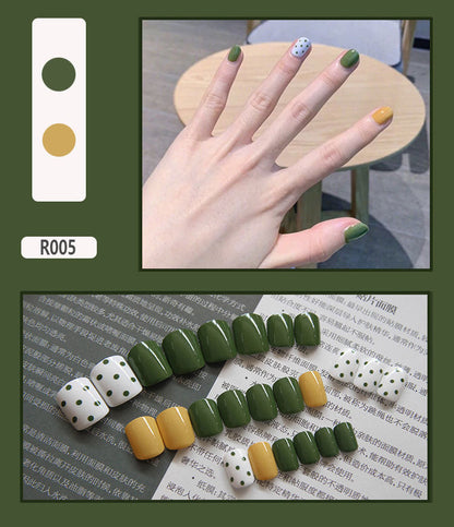 24 Pieces Of Wearable Nail Patches, Wearable Nail Pieces, Frosted Nail Art    Home Decor Supply | Online Retail | ShoreShopper.com