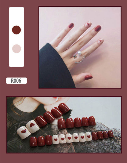 24 Pieces Of Wearable Nail Patches, Wearable Nail Pieces, Frosted Nail Art    Home Decor Supply | Online Retail | ShoreShopper.com