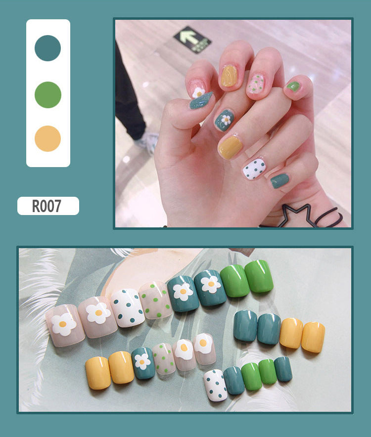 24 Pieces Of Wearable Nail Patches, Wearable Nail Pieces, Frosted Nail Art    Home Decor Supply | Online Retail | ShoreShopper.com