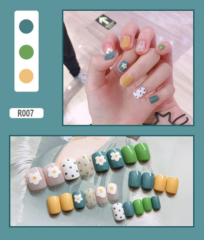 24 Pieces Of Wearable Nail Patches, Wearable Nail Pieces, Frosted Nail Art    Home Decor Supply | Online Retail | ShoreShopper.com