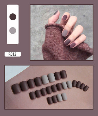 24 Pieces Of Wearable Nail Patches, Wearable Nail Pieces, Frosted Nail Art    Home Decor Supply | Online Retail | ShoreShopper.com