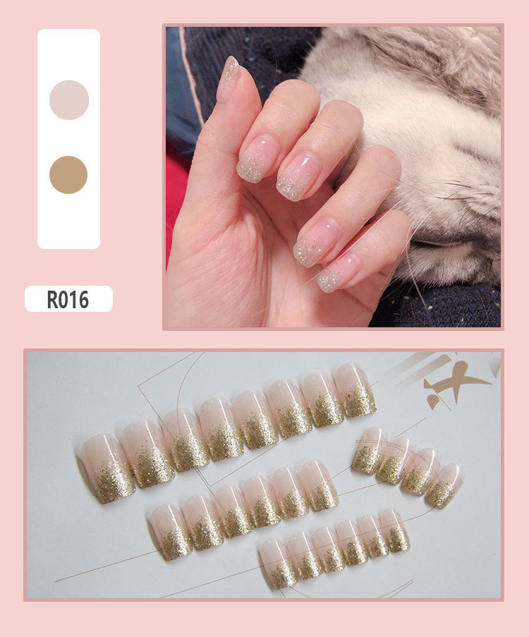24 Pieces Of Wearable Nail Patches, Wearable Nail Pieces, Frosted Nail Art    Home Decor Supply | Online Retail | ShoreShopper.com