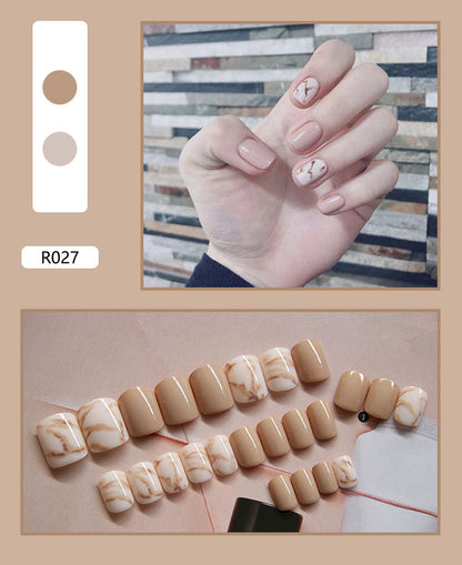 24 Pieces Of Wearable Nail Patches, Wearable Nail Pieces, Frosted Nail Art    Home Decor Supply | Online Retail | ShoreShopper.com