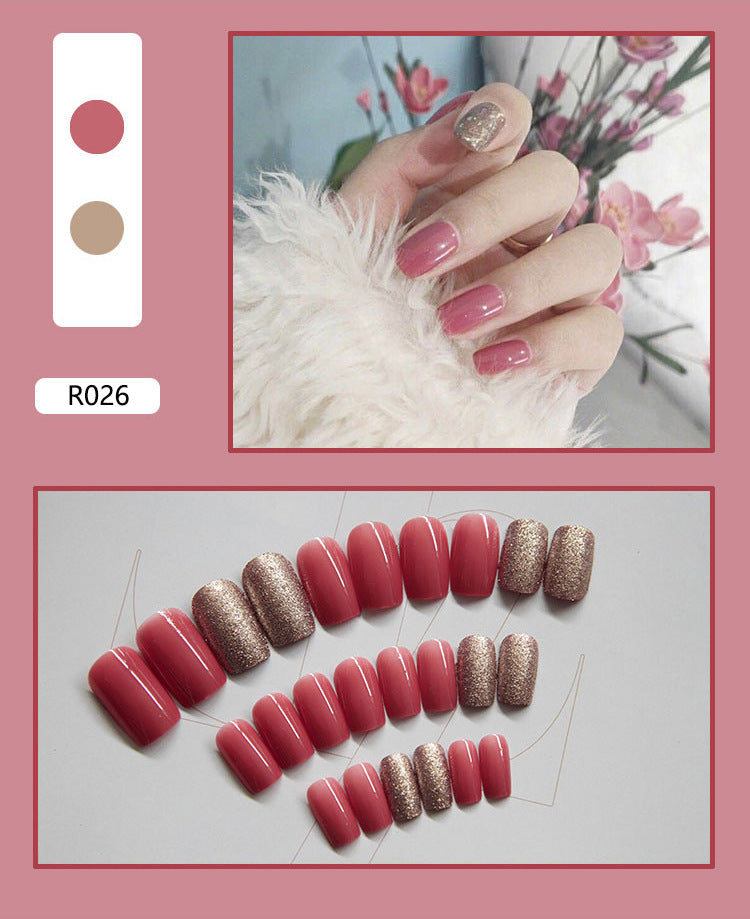 24 Pieces Of Wearable Nail Patches, Wearable Nail Pieces, Frosted Nail Art    Home Decor Supply | Online Retail | ShoreShopper.com