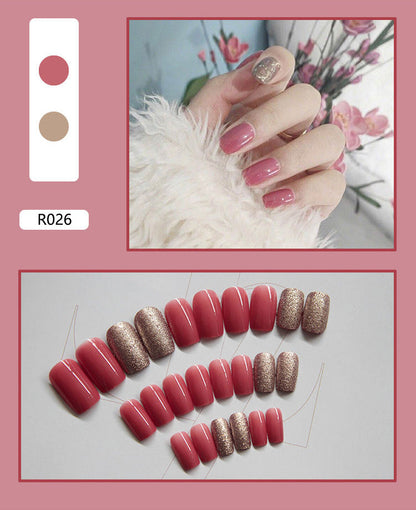 24 Pieces Of Wearable Nail Patches, Wearable Nail Pieces, Frosted Nail Art    Home Decor Supply | Online Retail | ShoreShopper.com