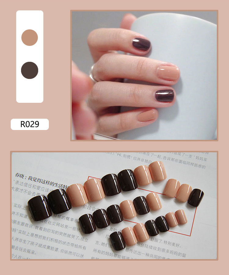 24 Pieces Of Wearable Nail Patches, Wearable Nail Pieces, Frosted Nail Art    Home Decor Supply | Online Retail | ShoreShopper.com