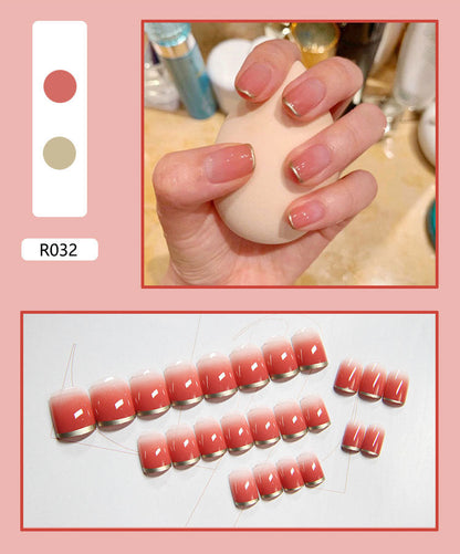 24 Pieces Of Wearable Nail Patches, Wearable Nail Pieces, Frosted Nail Art    Home Decor Supply | Online Retail | ShoreShopper.com