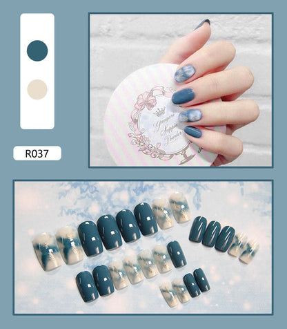 24 Pieces Of Wearable Nail Patches, Wearable Nail Pieces, Frosted Nail Art    Home Decor Supply | Online Retail | ShoreShopper.com