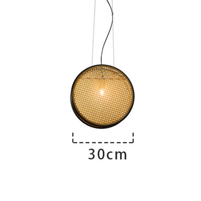 Creative Rattan Retro Lamps For Restaurant Chandelier    Home Decor Supply | Online Retail | ShoreShopper.com