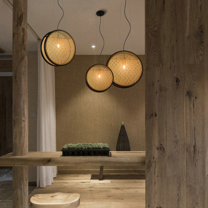 Creative Rattan Retro Lamps For Restaurant Chandelier    Home Decor Supply | Online Retail | ShoreShopper.com