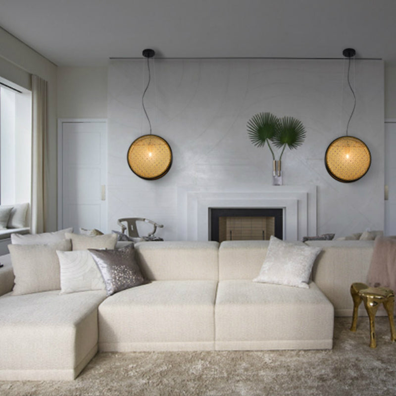 Creative Rattan Retro Lamps For Restaurant Chandelier    Home Decor Supply | Online Retail | ShoreShopper.com