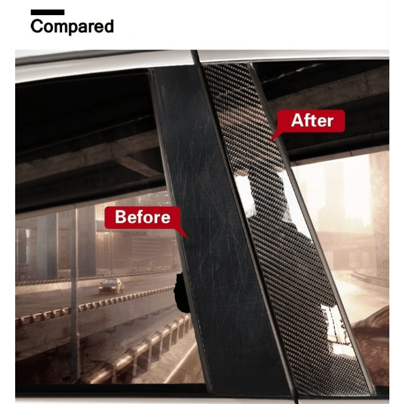 Carbon Fiber Vinyl Self Adhesive Film,  Wrap Film,  Door Sill Protector Bumper Protector Carbon Fiber Film Gloss Black Vinyl Automotive Wrap Film Self-Adhesive Anti-Collision Film Fits for Most  DIY Decals    Home Decor Supply | Online Retail | ShoreShopper.com