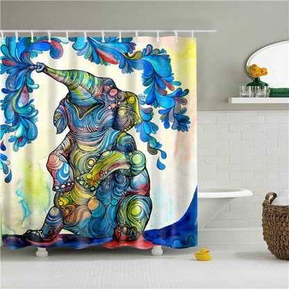 3D digital printing waterproof shower curtain    Home Decor Supply | Online Retail | ShoreShopper.com