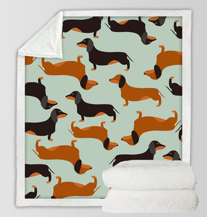 Bedding Fleece Blanket Cartoon Colorful Plush Throw Blanket    Home Decor Supply | Online Retail | ShoreShopper.com