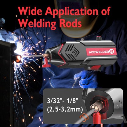 ACEWELDER 120Amp Handheld Welding Machine 110V Portable Electric ARC Welder Gun with Inverter Current Adjustment Stick Welder IP21S    Home Decor Supply | Online Retail | ShoreShopper.com
